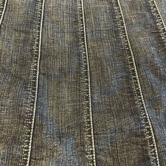 74AMK Women’s Distressed Denim Skirt - Size 25 - Picture 3 of 6